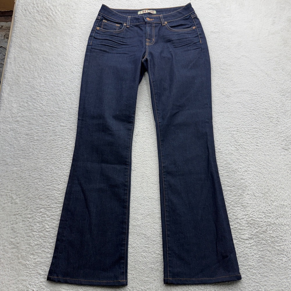 J Brand Curvy Fit Boot Leg Jeans Ink Dark Wash 7018C012 W30 Mens Indigo